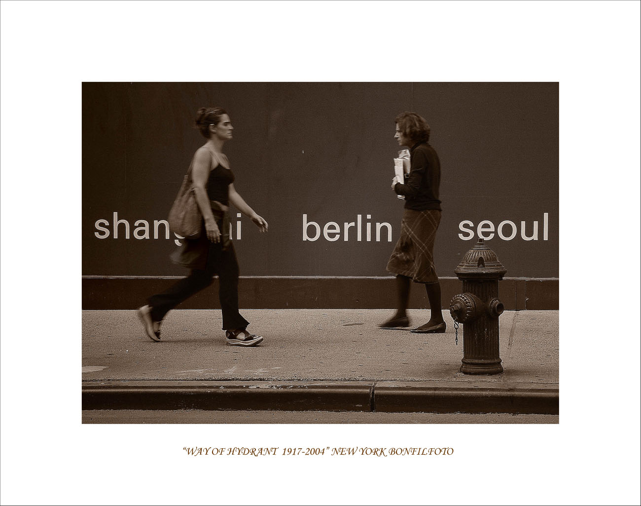 &quot;HIDRANT 1917-2004&quot; new york