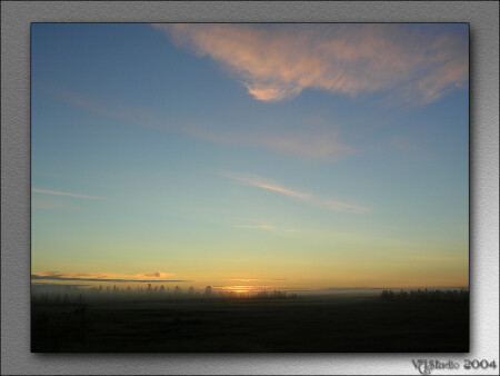 Зарождение утра