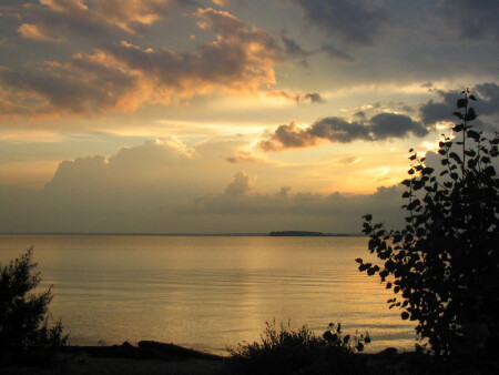 вечер на Оби