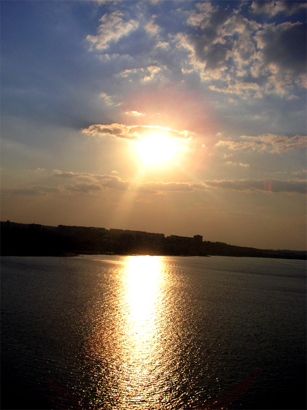 Закат в Камышине