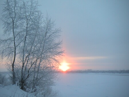 Зимний закат
