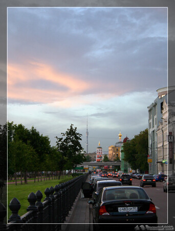 Москва. Цветной бульвар.