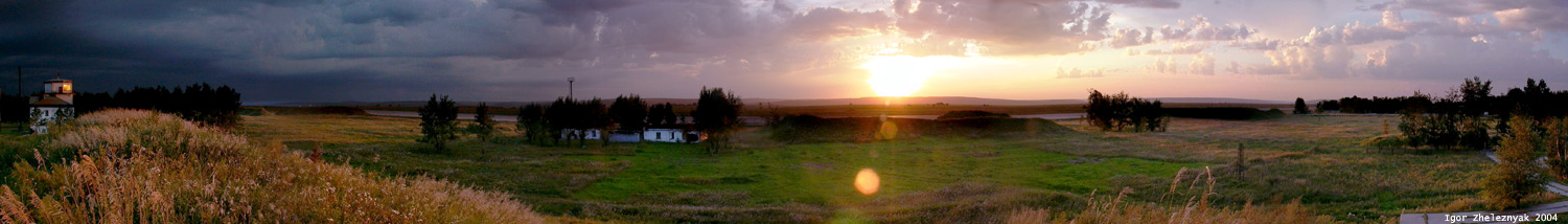 панорама рассвета