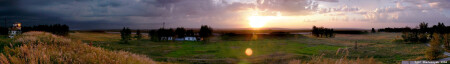 панорама рассвета