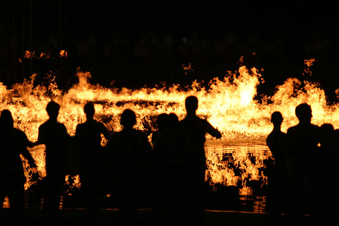 Olympic Games-2004. Ring of Fire. The Fragment
