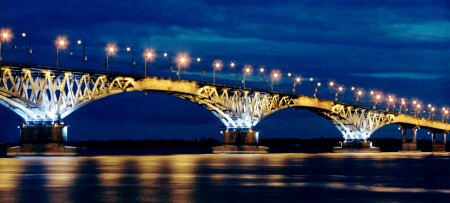 Вечер на Волге