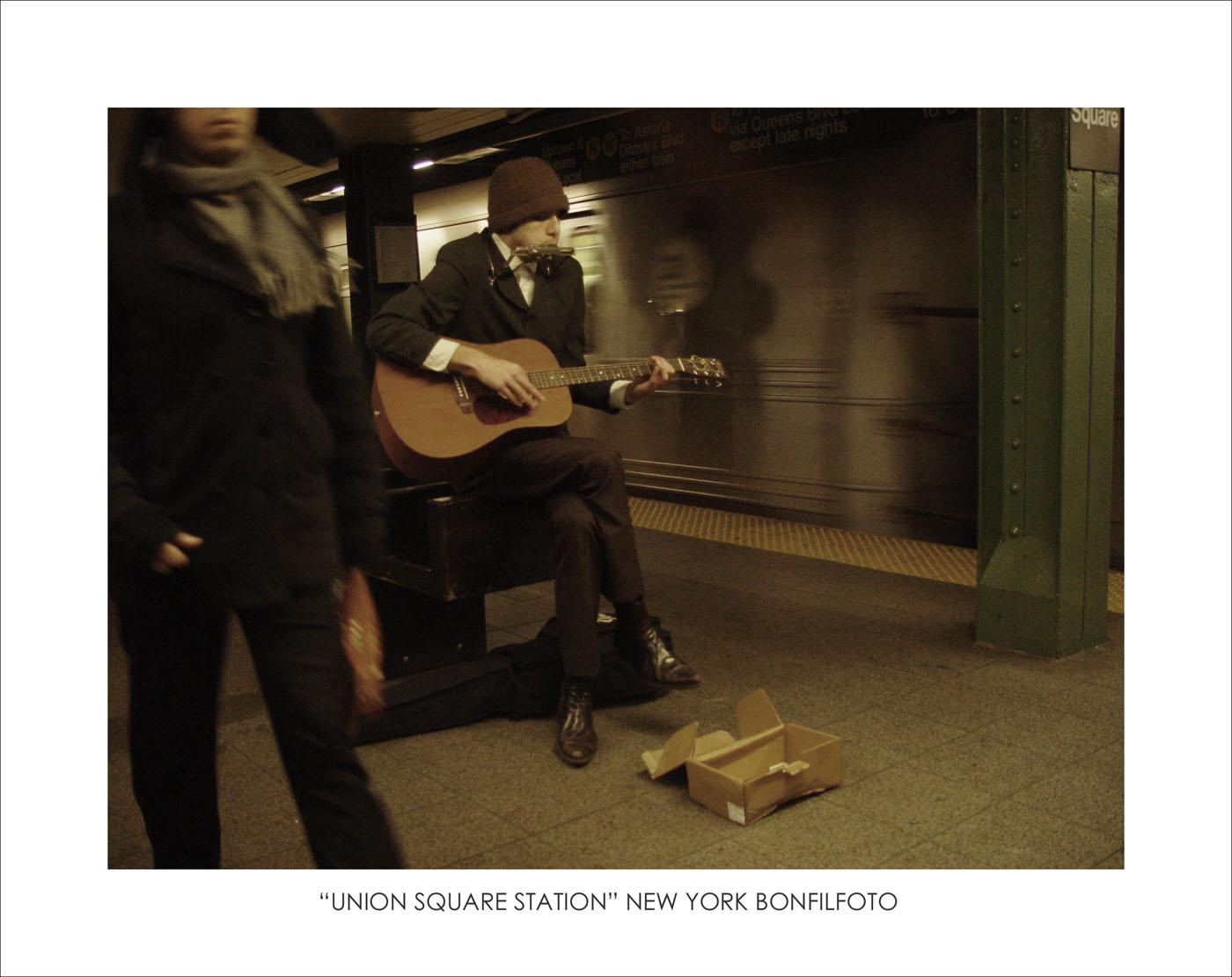 &quot;UNION SQUARE TRAIN STATION&quot; NEW YORK