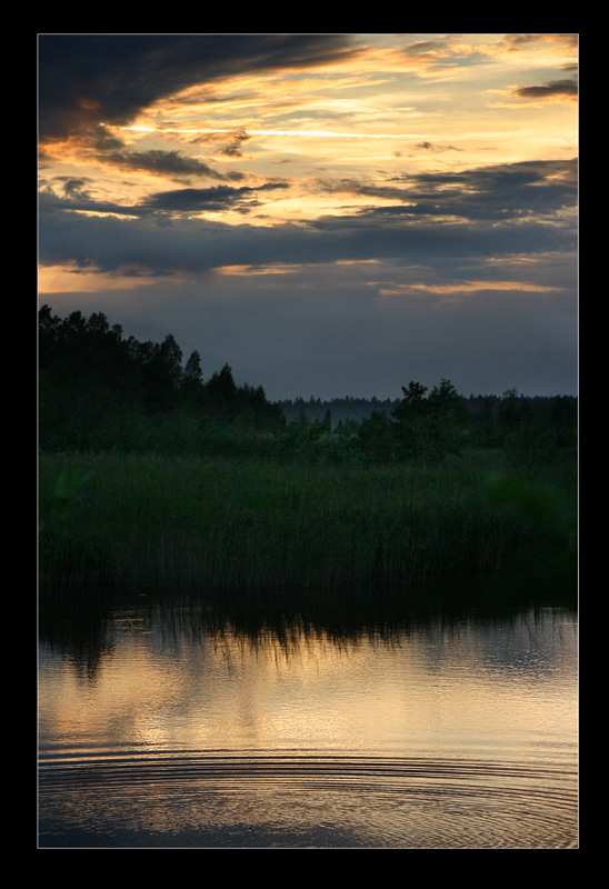 Вечер у озера (2)