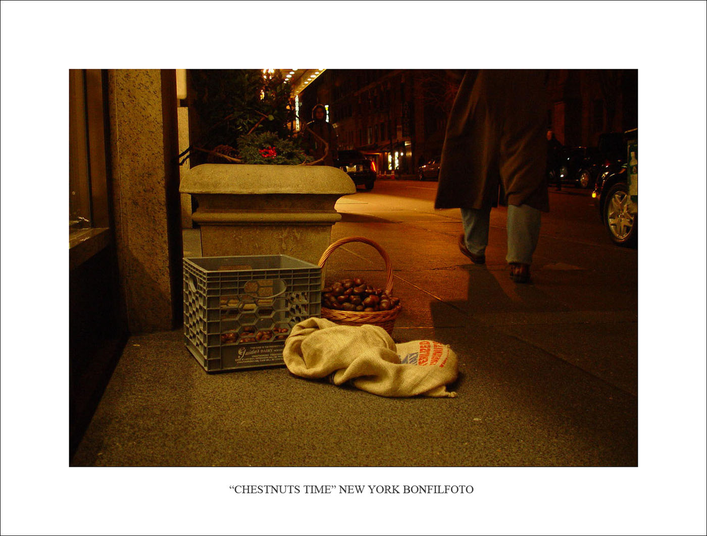 &quot;CHESTNUTS TIME&quot; NEW YORK