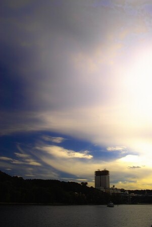 Облачность...