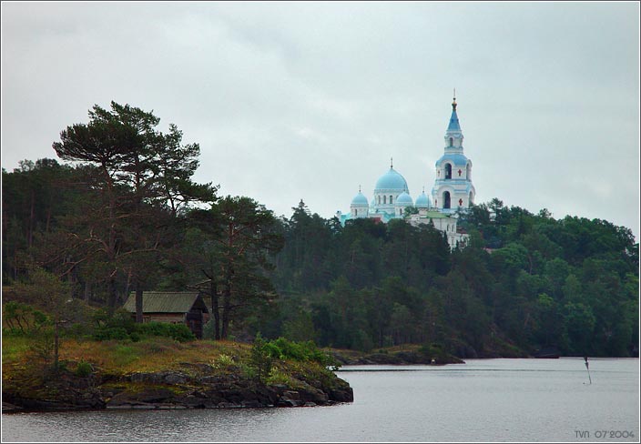 Пасмурное утро на Валааме