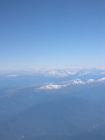 Из окна самолета