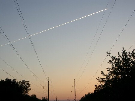 пресечение линий 