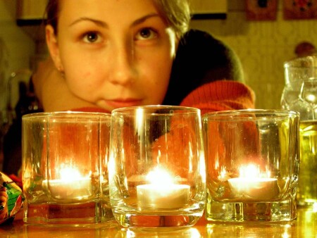 освещая ночь...