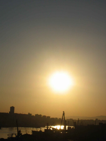 закат золотой