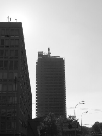 Силуэт большого города
