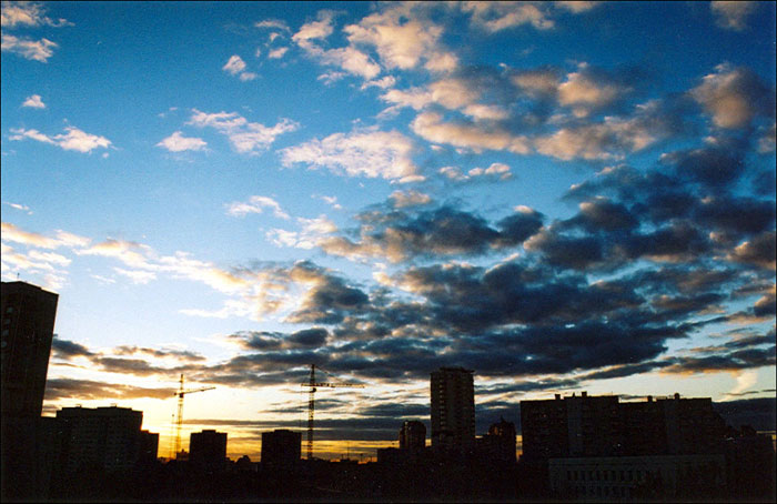 city dawn