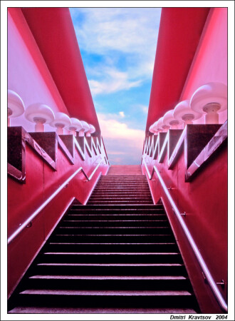 Steps in the sky.