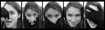 Носом не дышу, щёки горят, не говорю, не слышу, не вижу