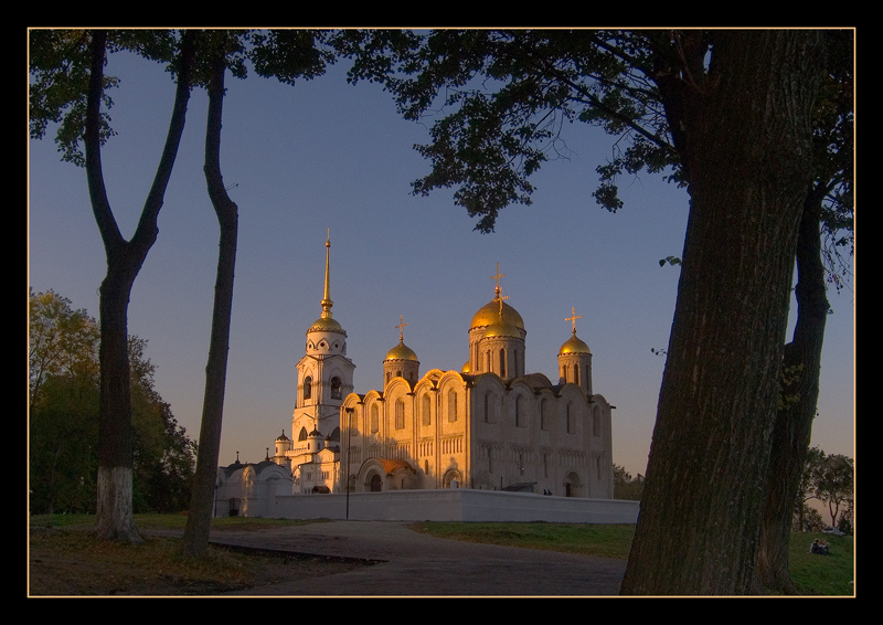 В лучах заката