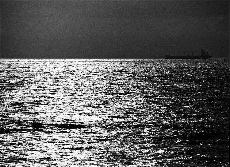 просвет в море