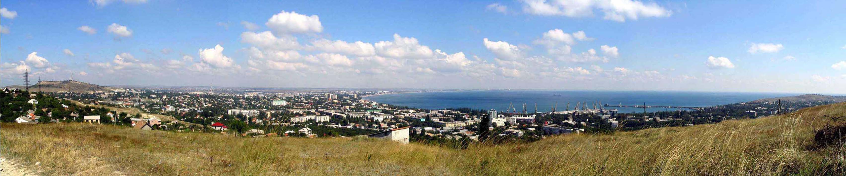 Панорама г. Феодосия