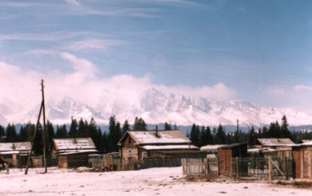 Зима в Курае