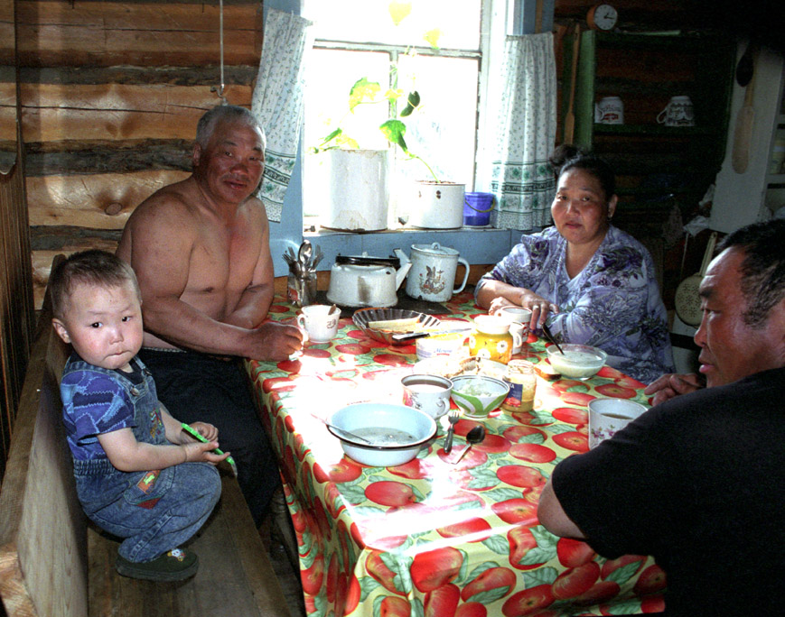 В семье рыбака