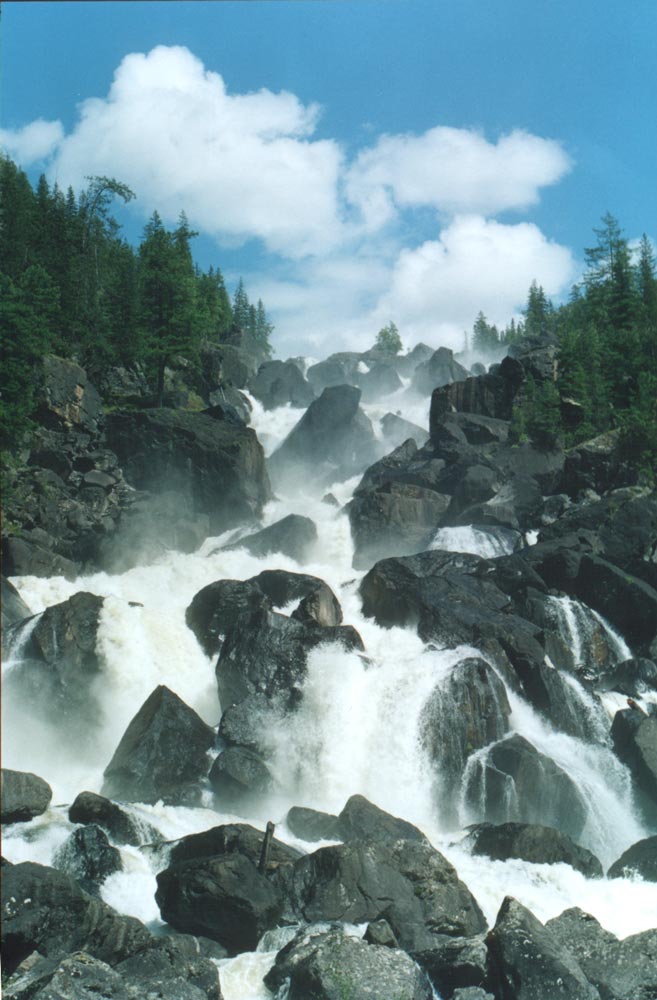 Водопад Учар