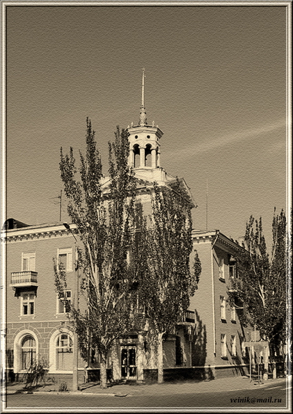 Бердянск 2004, в центре города.
