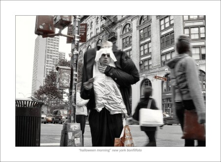 "HALLOWEEN MORNING" NEW YORK