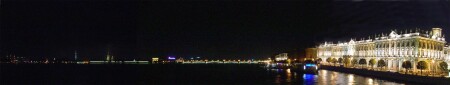 Панорама с Дворцового Моста