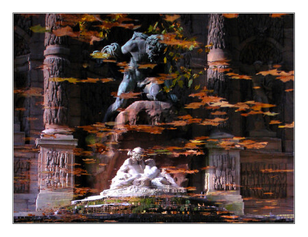 осень (люксембургский парк)