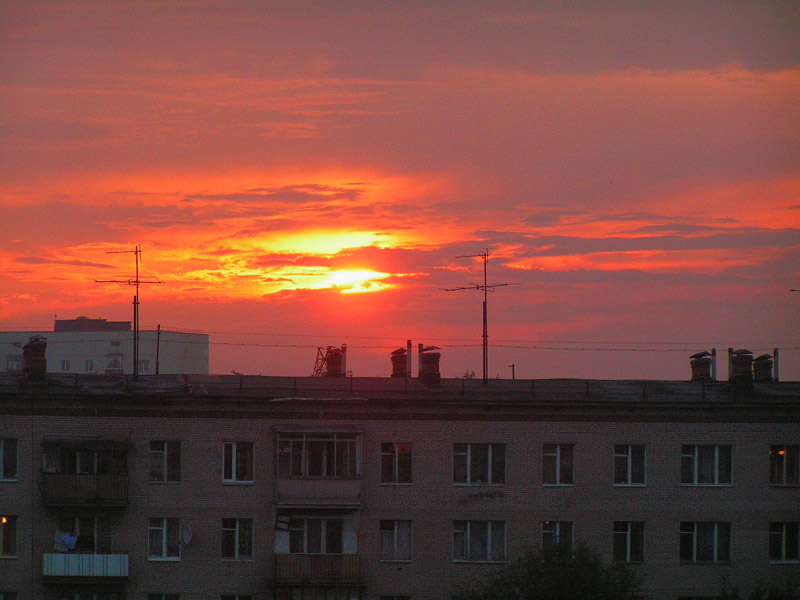 Кровавый закат