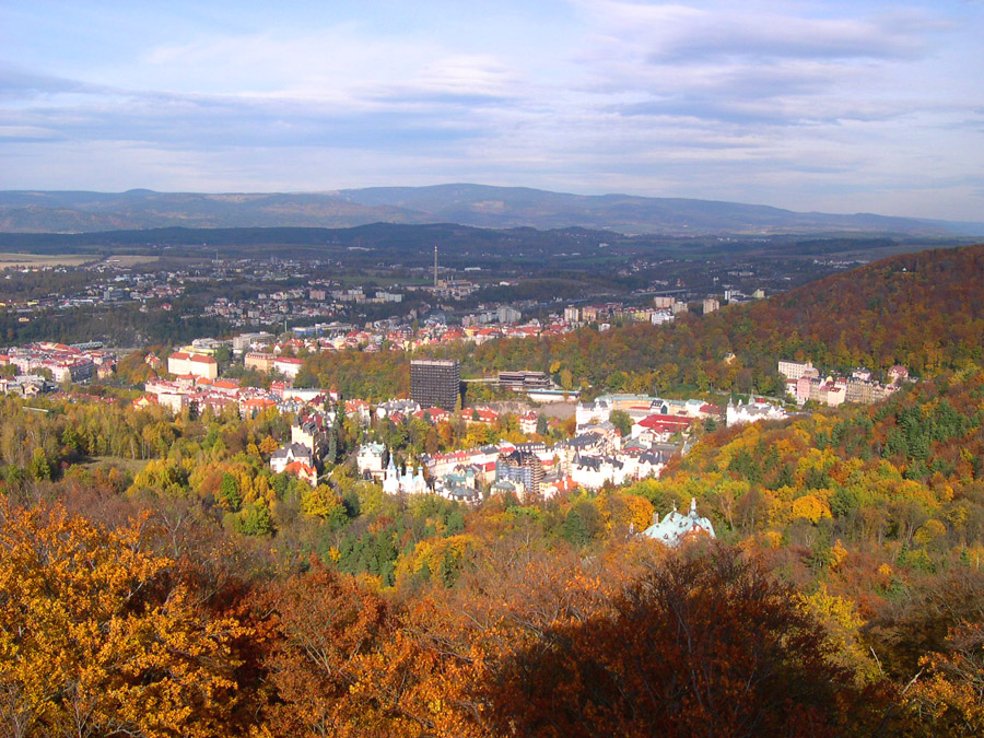 Карловы Вары осенью