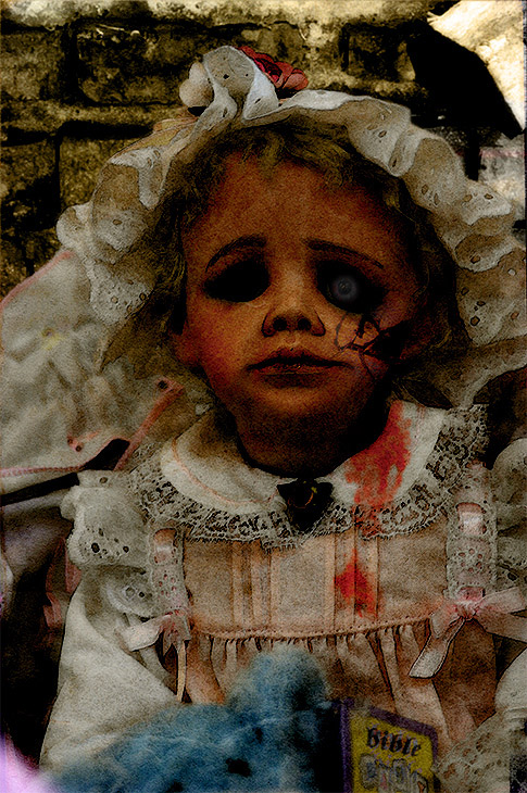 Wrapped in plastic.