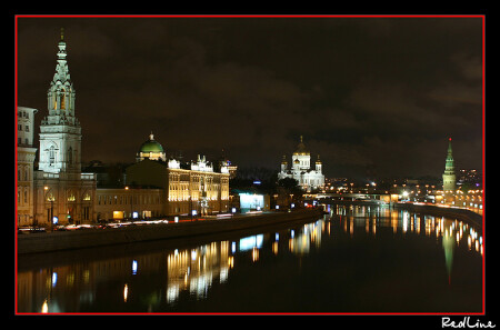 Ночная Москва