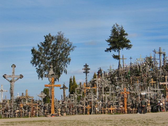 Гора крестов.