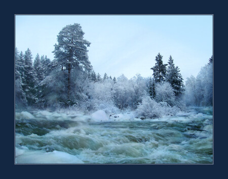 Симфония зимней реки.