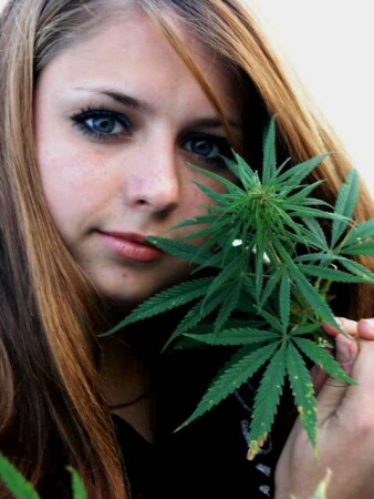  Она любит листики