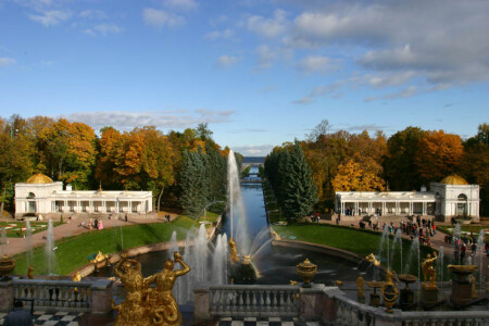 Петергоф осенний