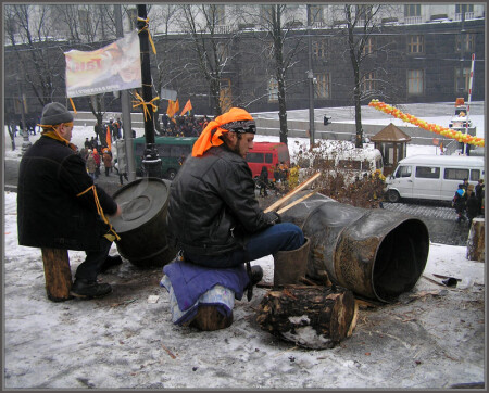 Громкий протест.