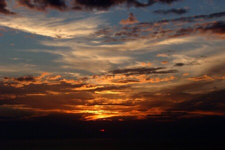 Закат на Санторини