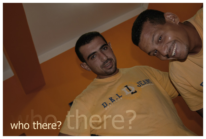 who there?