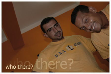 who there?