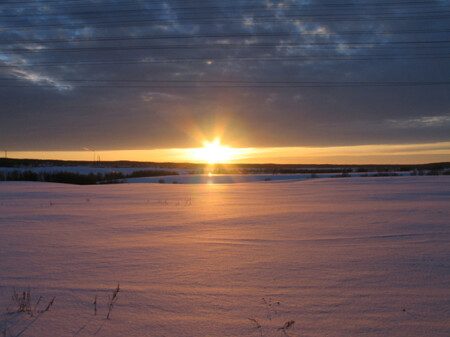 Зимний закат