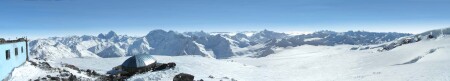 панорама с Эльбруса