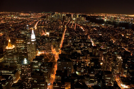Вид на Downtown Manhattan с ESB