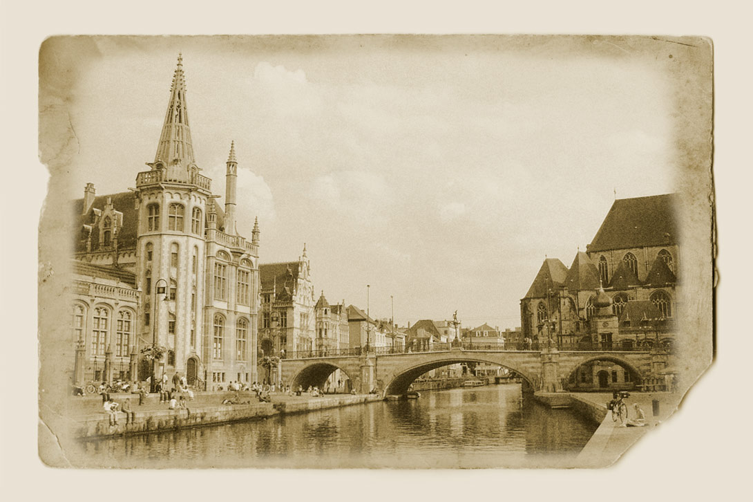 Старый, старый город. 