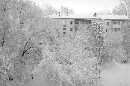 Первый снег...